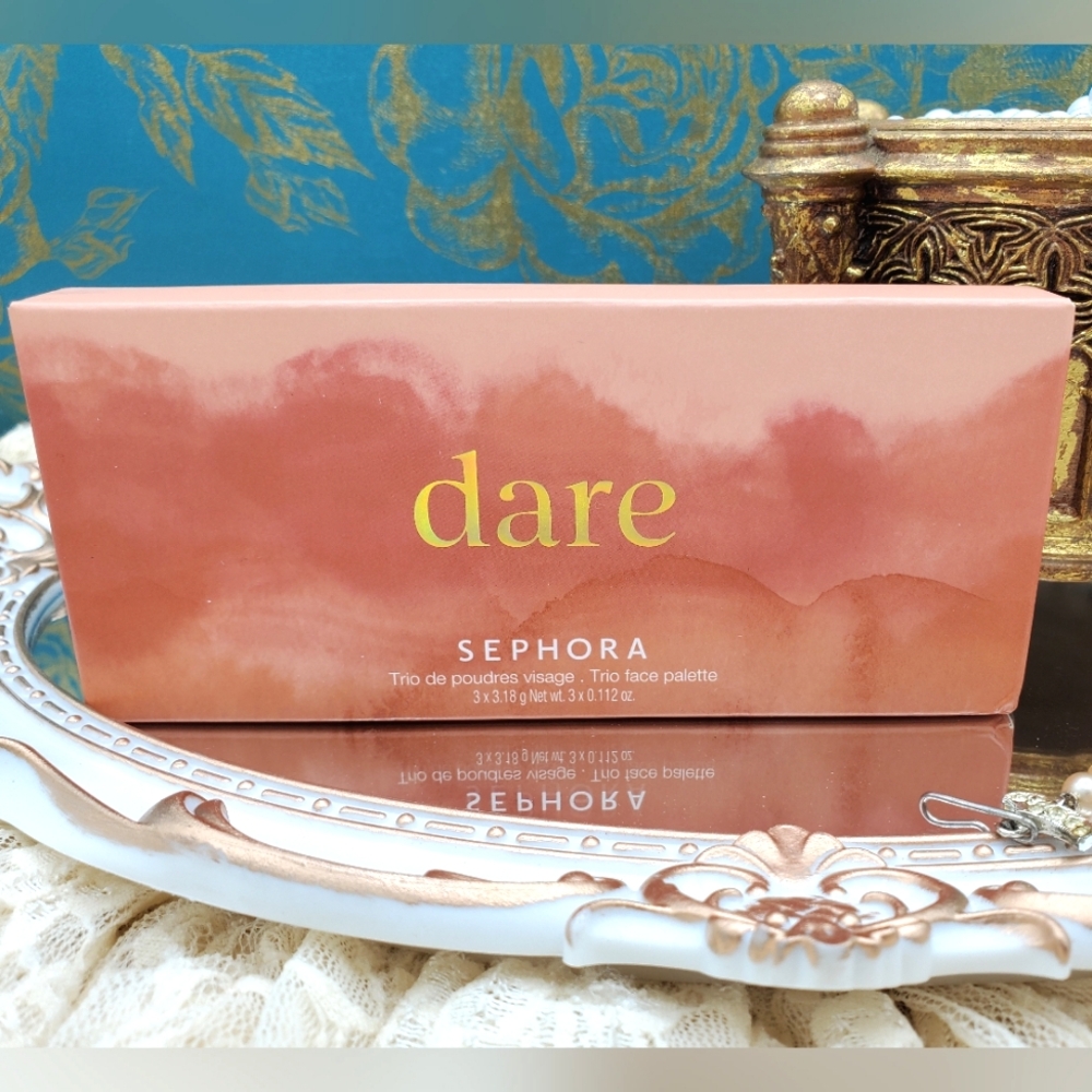 Sephora Collection Dare Blush Highlighter Trio Face Palette NEW - Picture 1 of 7